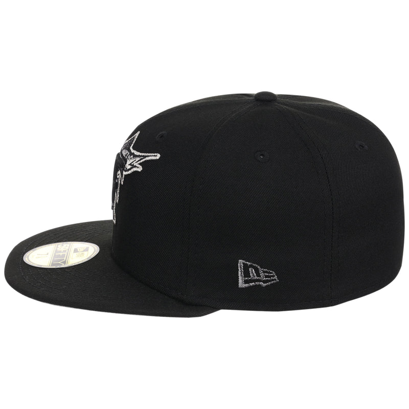 Florida Marlins MLB Liquid Titanium New Era 59FIFTY – LidsHatDrop