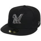 Milwaukee Brewers MLB Liquid Titanium New Era 59FIFTY