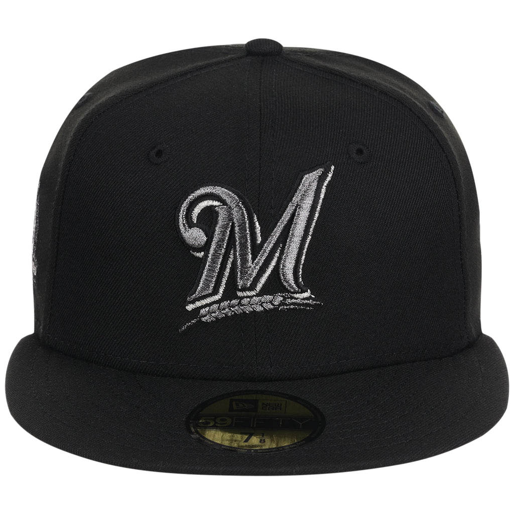 Milwaukee Brewers MLB Liquid Titanium New Era 59FIFTY