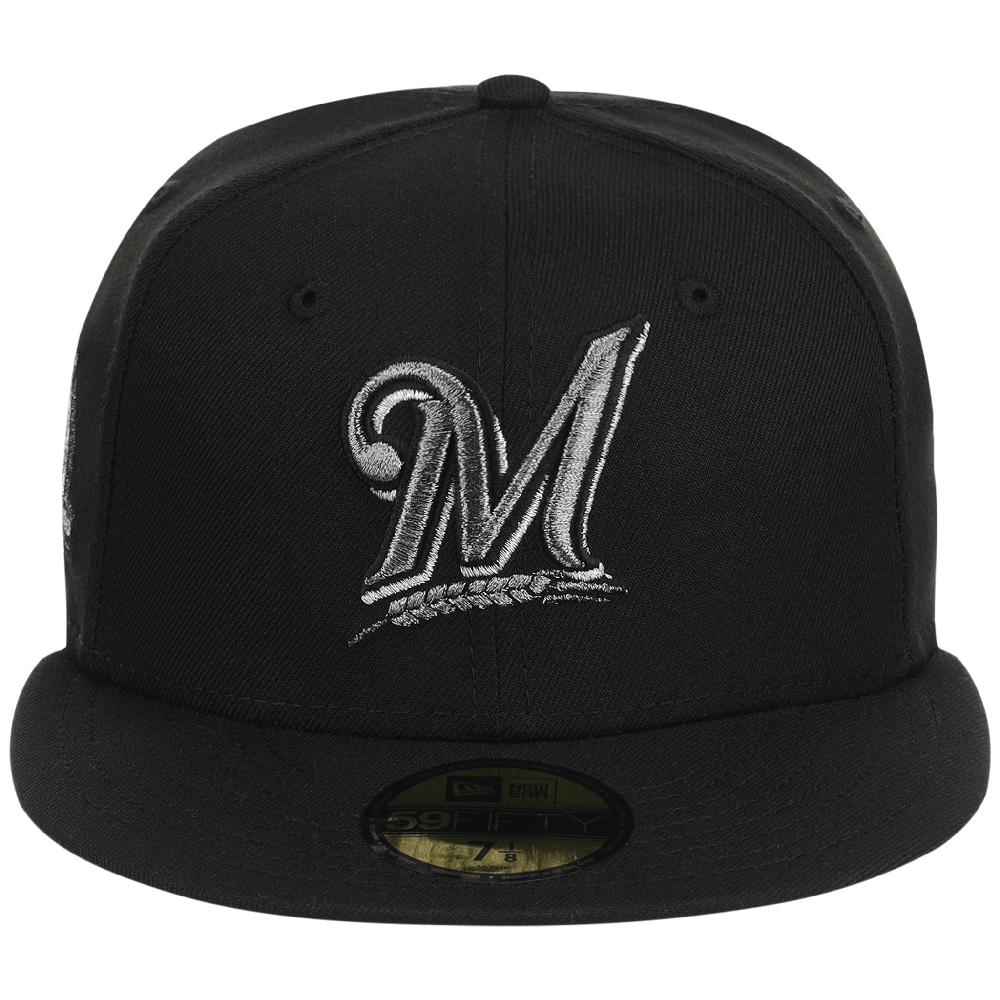 Milwaukee Brewers MLB Liquid Titanium New Era 59FIFTY
