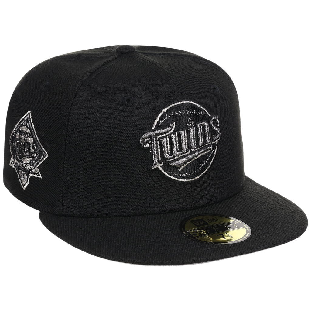 Minnesota Twins MLB Liquid Titanium New Era 59FIFTY