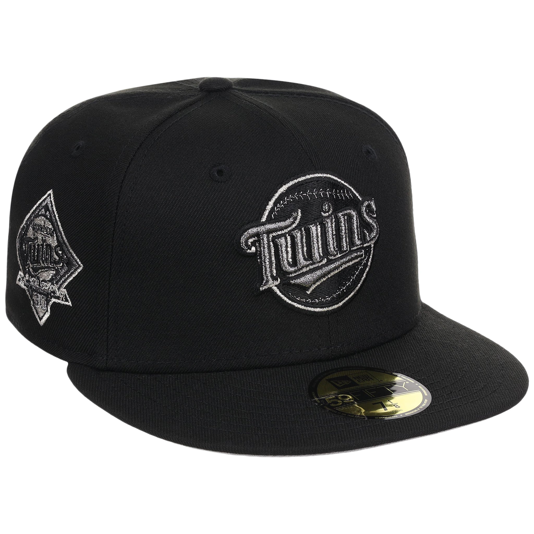 Minnesota Twins MLB Liquid Titanium New Era 59FIFTY