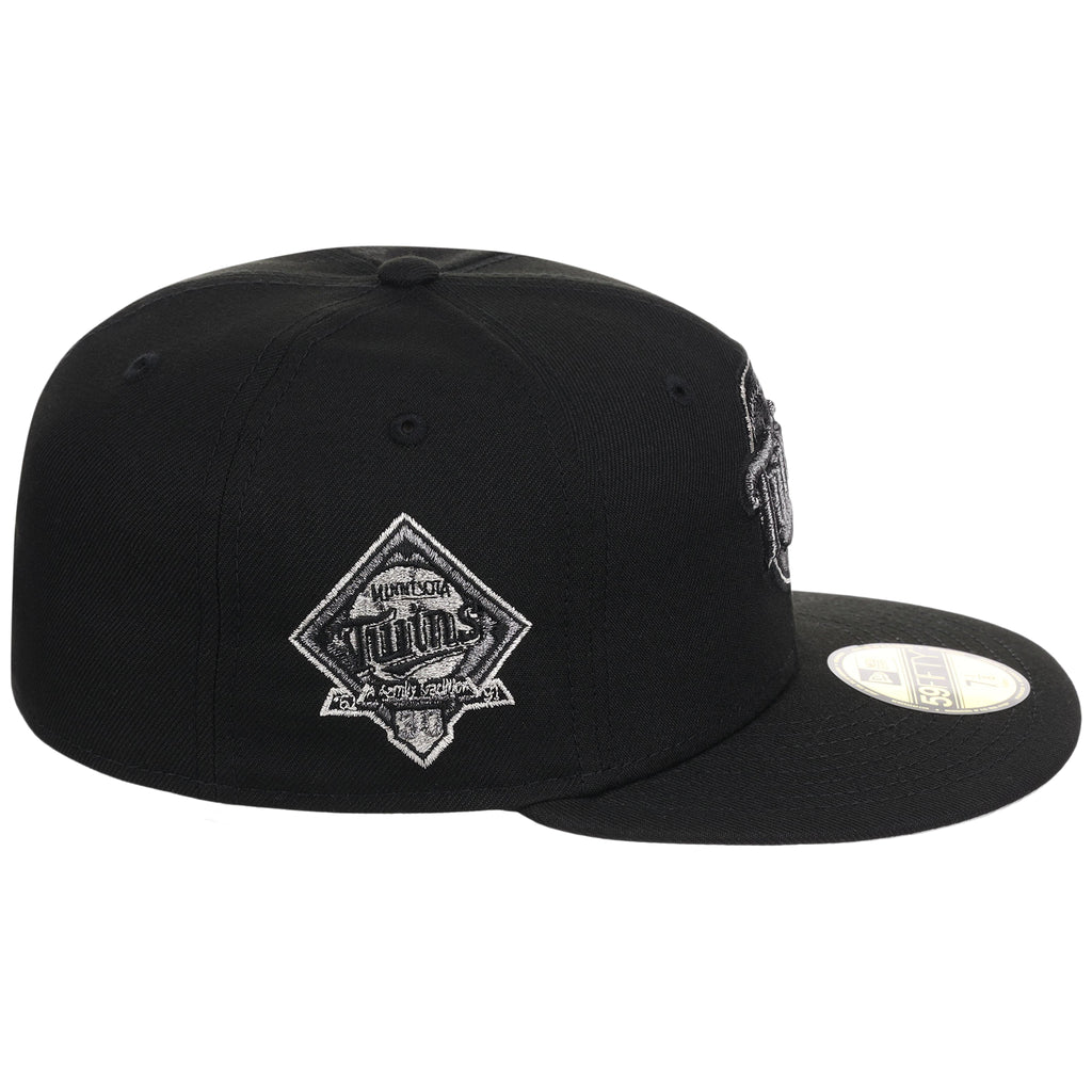 Minnesota Twins MLB Liquid Titanium New Era 59FIFTY