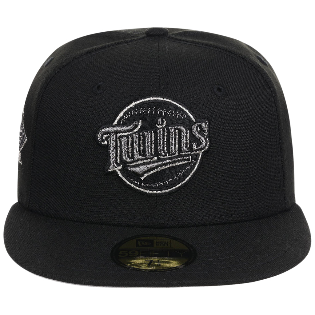 Minnesota Twins MLB Liquid Titanium New Era 59FIFTY