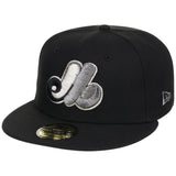 Montreal Expos MLB Liquid Titanium New Era 59FIFTY