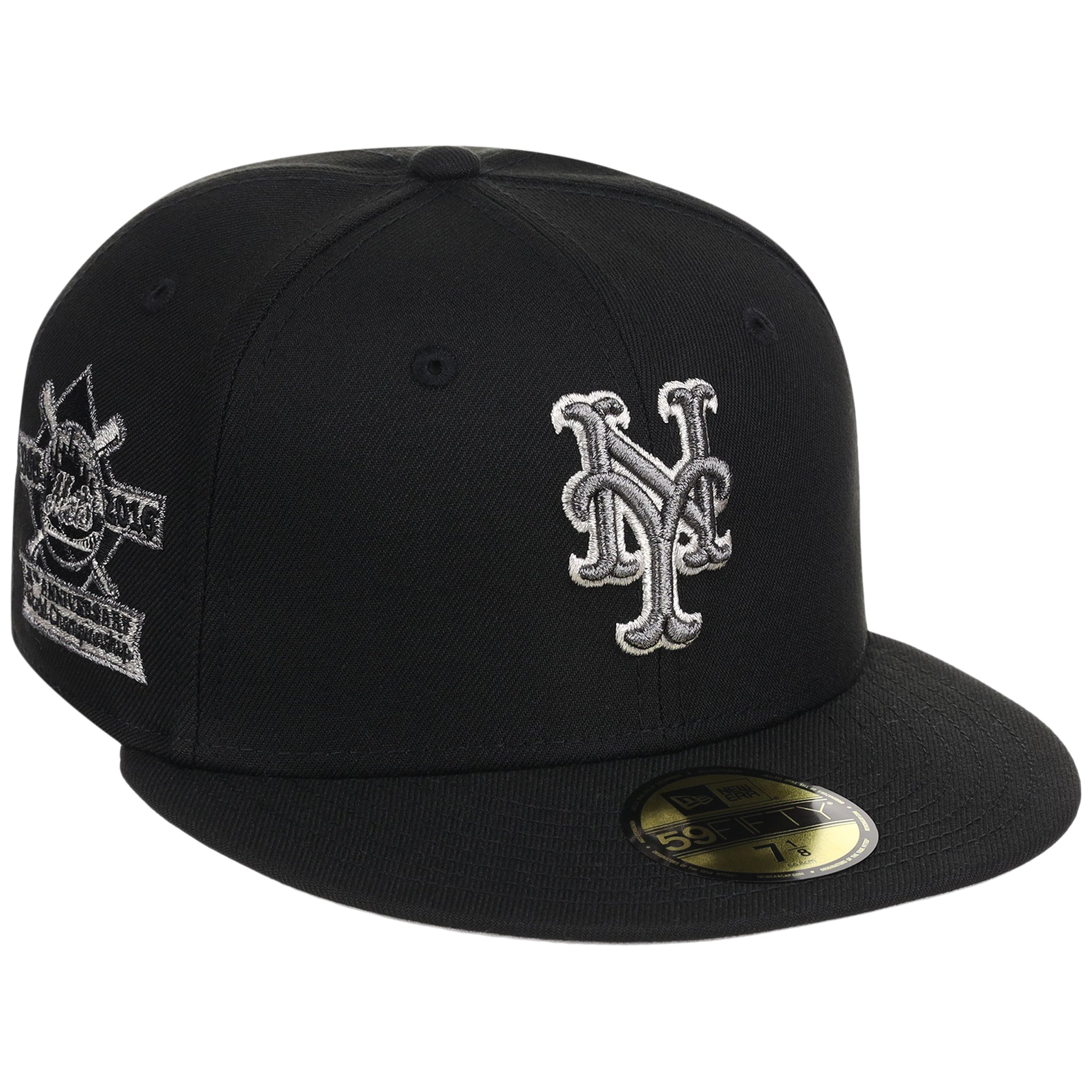 New York Mets MLB Liquid Titanium New Era 59FIFTY