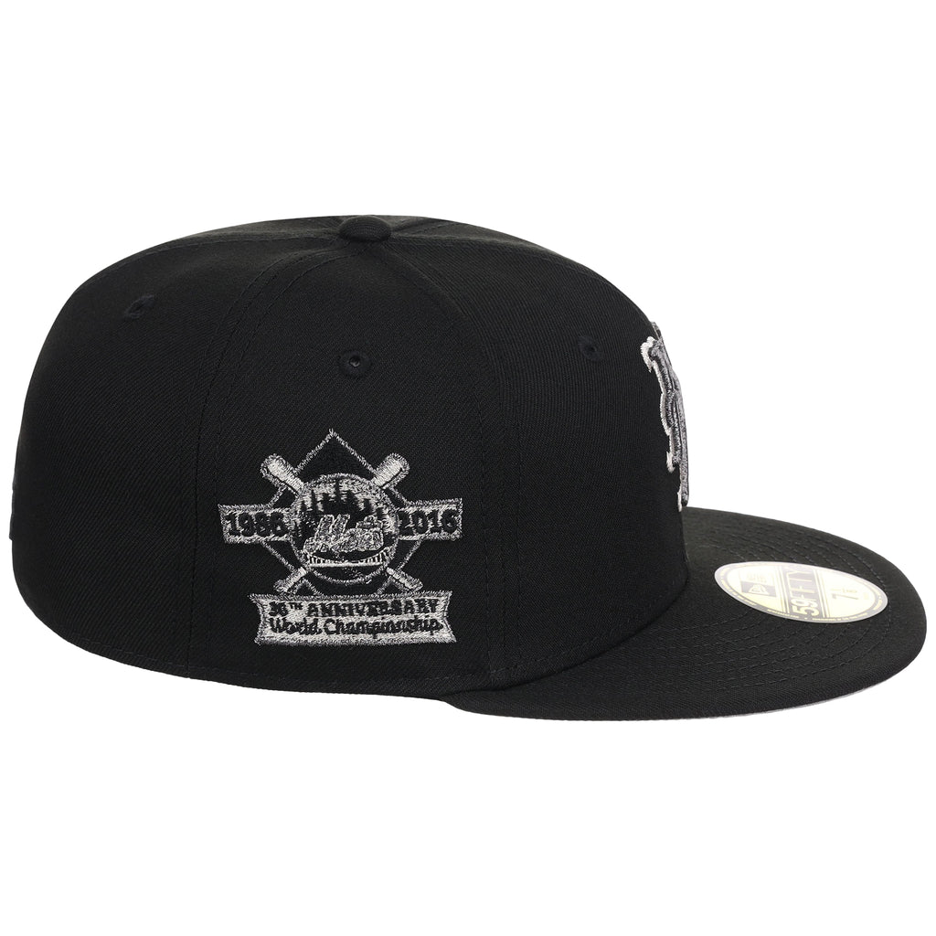 New York Mets MLB Liquid Titanium New Era 59FIFTY