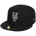 New York Mets MLB Liquid Titanium New Era 59FIFTY