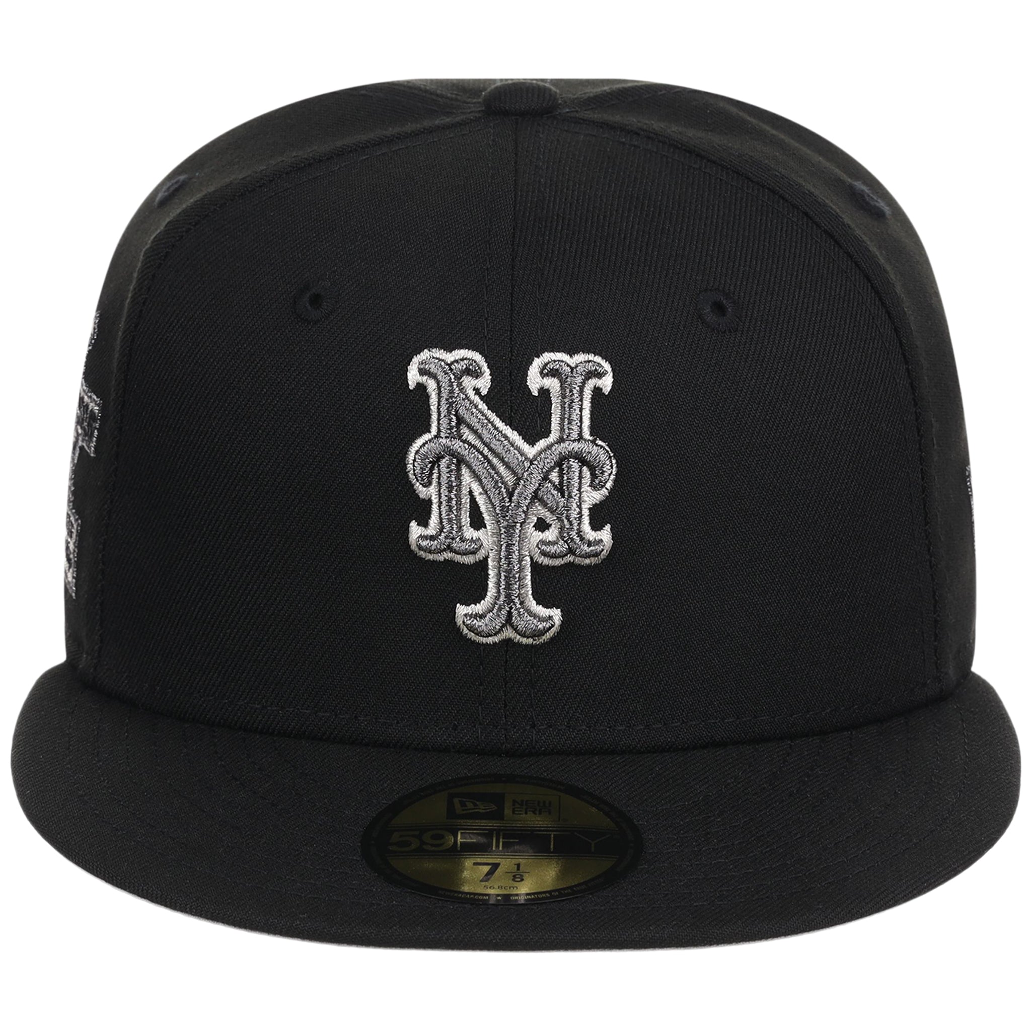 New York Mets MLB Liquid Titanium New Era 59FIFTY