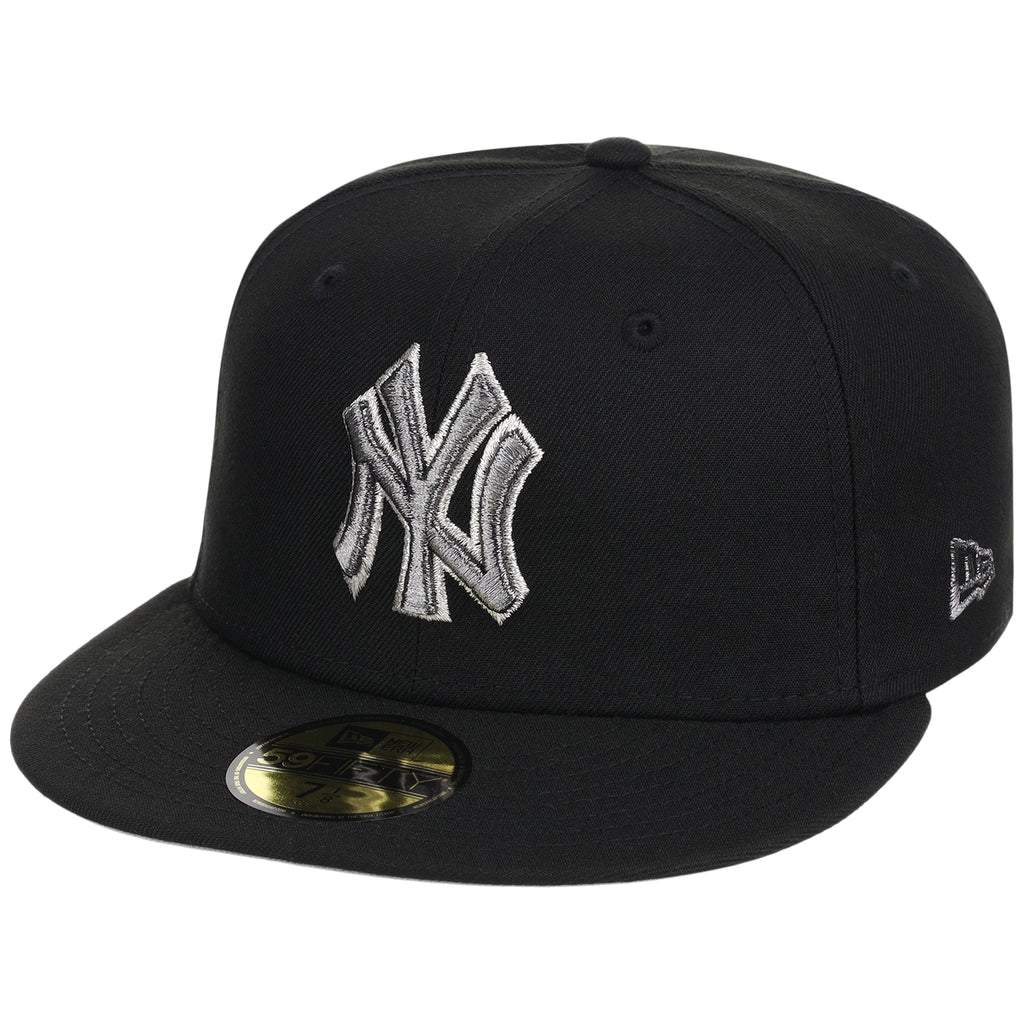 New York Yankees MLB Liquid Titanium New Era 59FIFTY