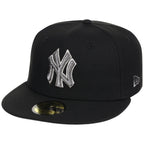 New York Yankees MLB Liquid Titanium New Era 59FIFTY