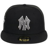 New York Yankees MLB Liquid Titanium New Era 59FIFTY