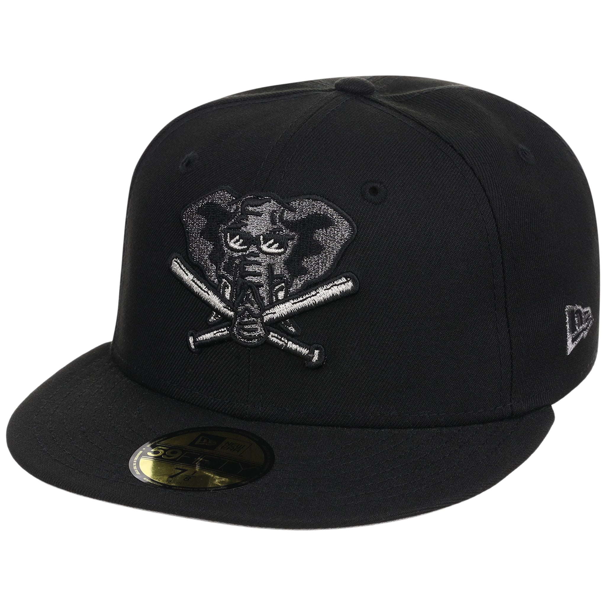 Oakland Athletics MLB Liquid Titanium New Era 59FIFTY