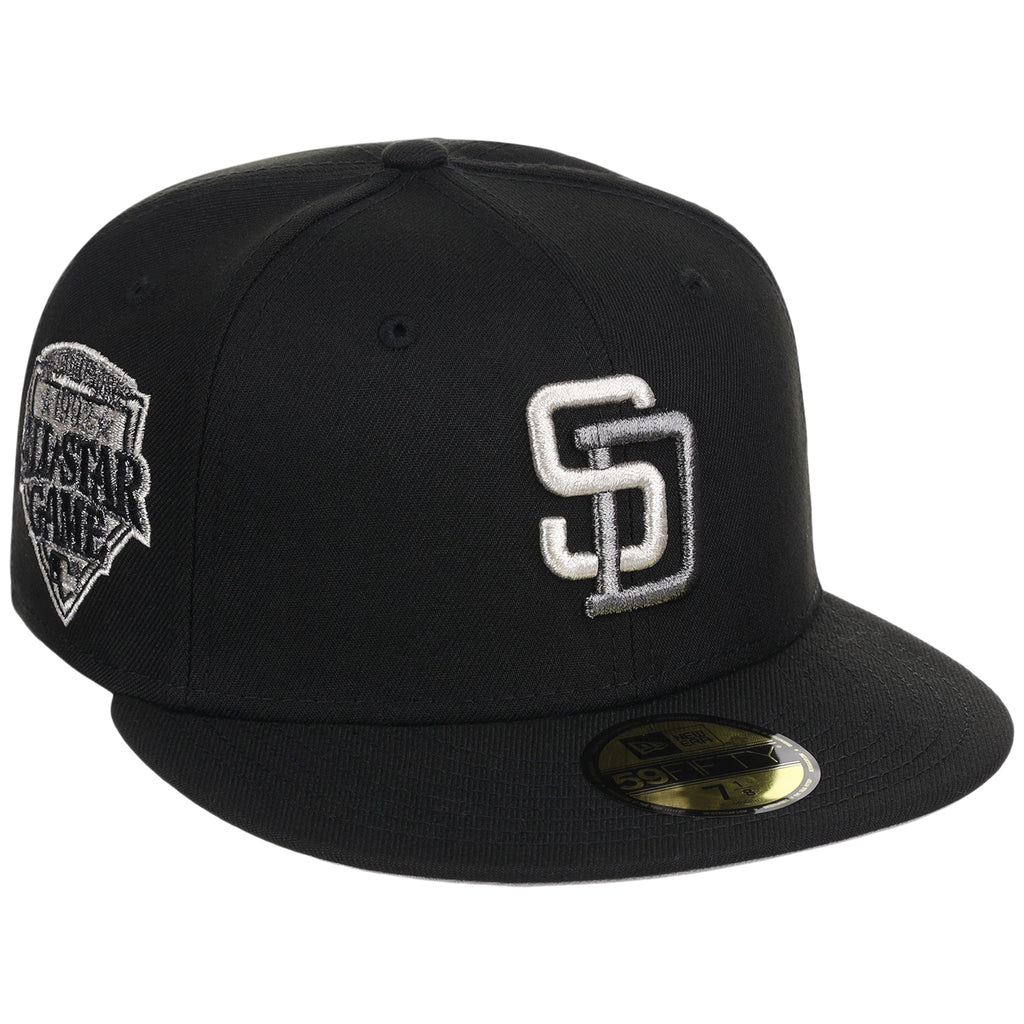 San Diego Padres MLB Liquid Titanium New Era 59FIFTY