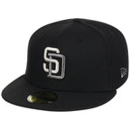 San Diego Padres MLB Liquid Titanium New Era 59FIFTY