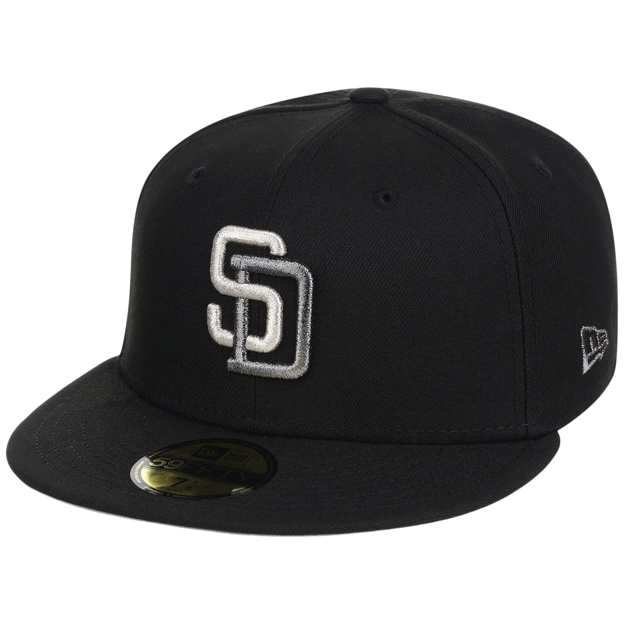 San Diego Padres MLB Liquid Titanium New Era 59FIFTY