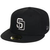 San Diego Padres MLB Liquid Titanium New Era 59FIFTY
