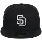 San Diego Padres MLB Liquid Titanium New Era 59FIFTY