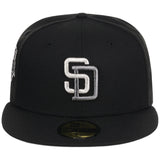 San Diego Padres MLB Liquid Titanium New Era 59FIFTY