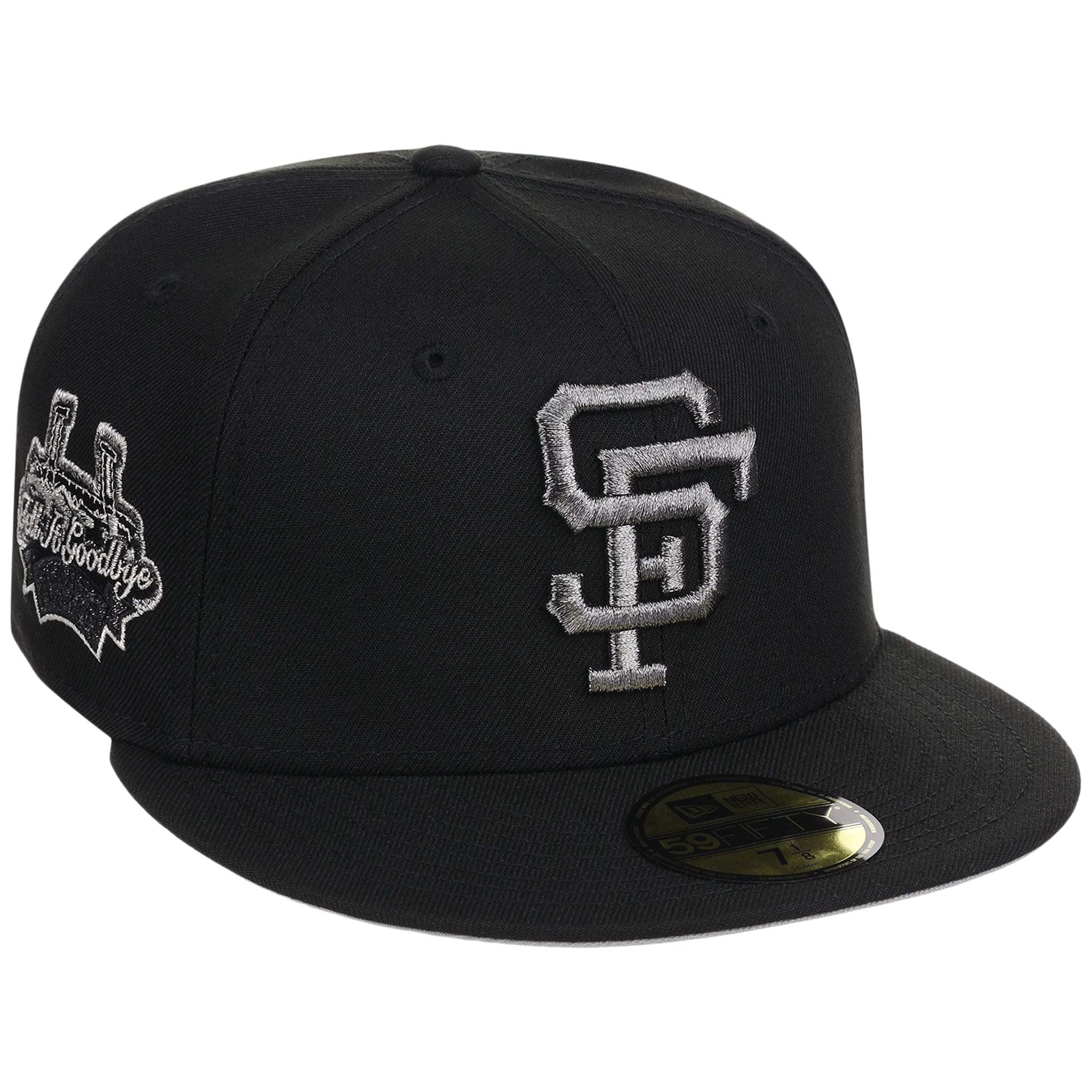 San Francisco Giants MLB Liquid Titanium New Era 59FIFTY