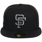 San Francisco Giants MLB Liquid Titanium New Era 59FIFTY