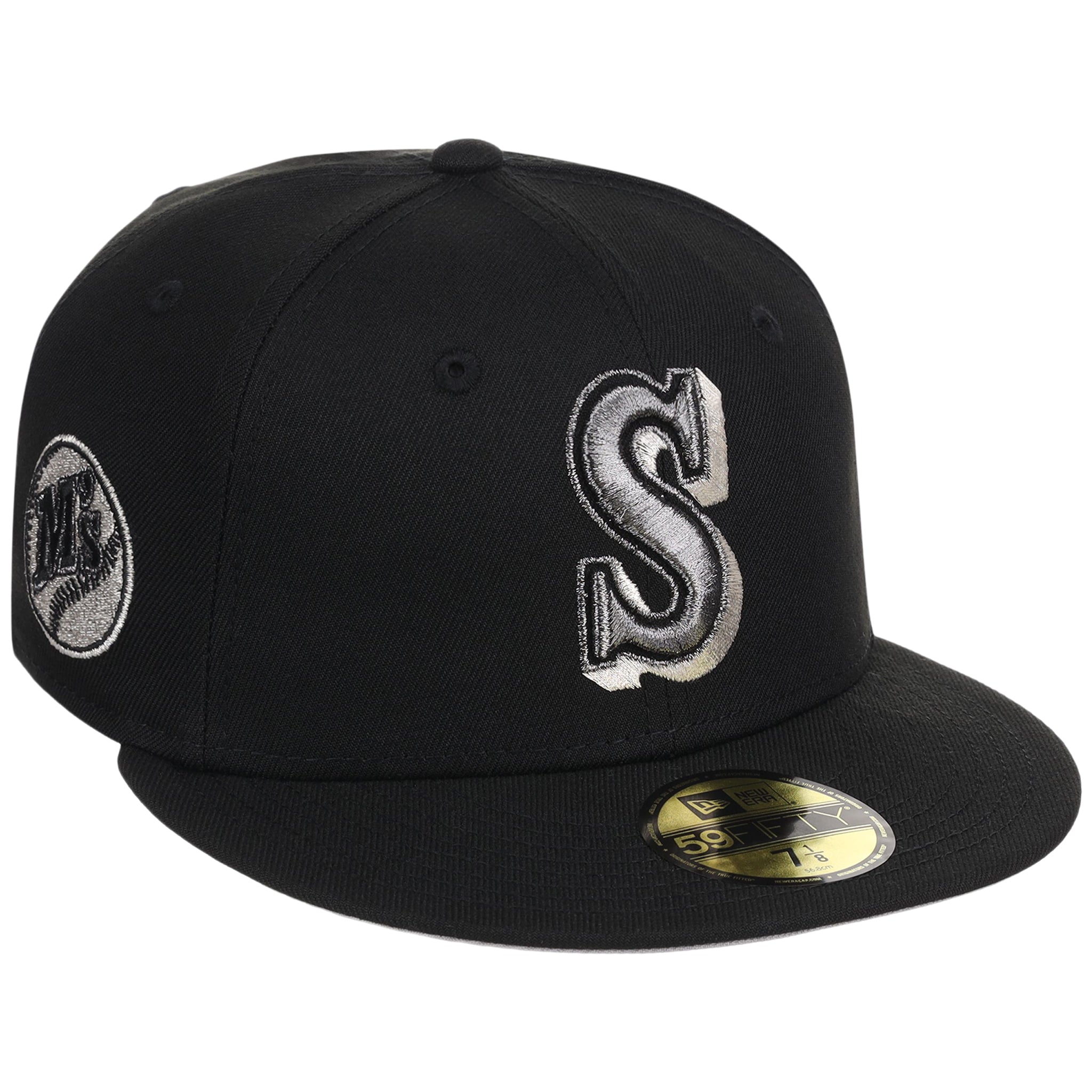 Seattle Mariners MLB Liquid Titanium New Era 59FIFTY