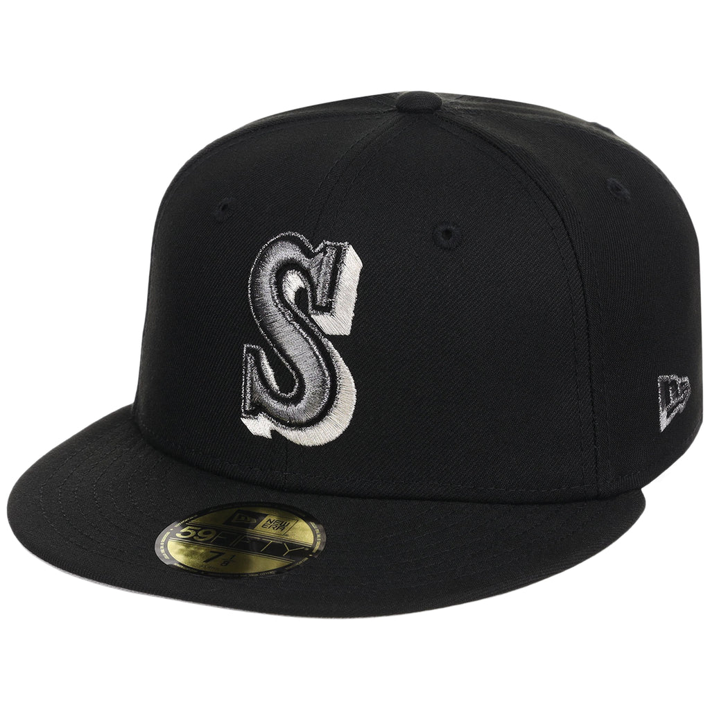 Seattle Mariners MLB Liquid Titanium New Era 59FIFTY