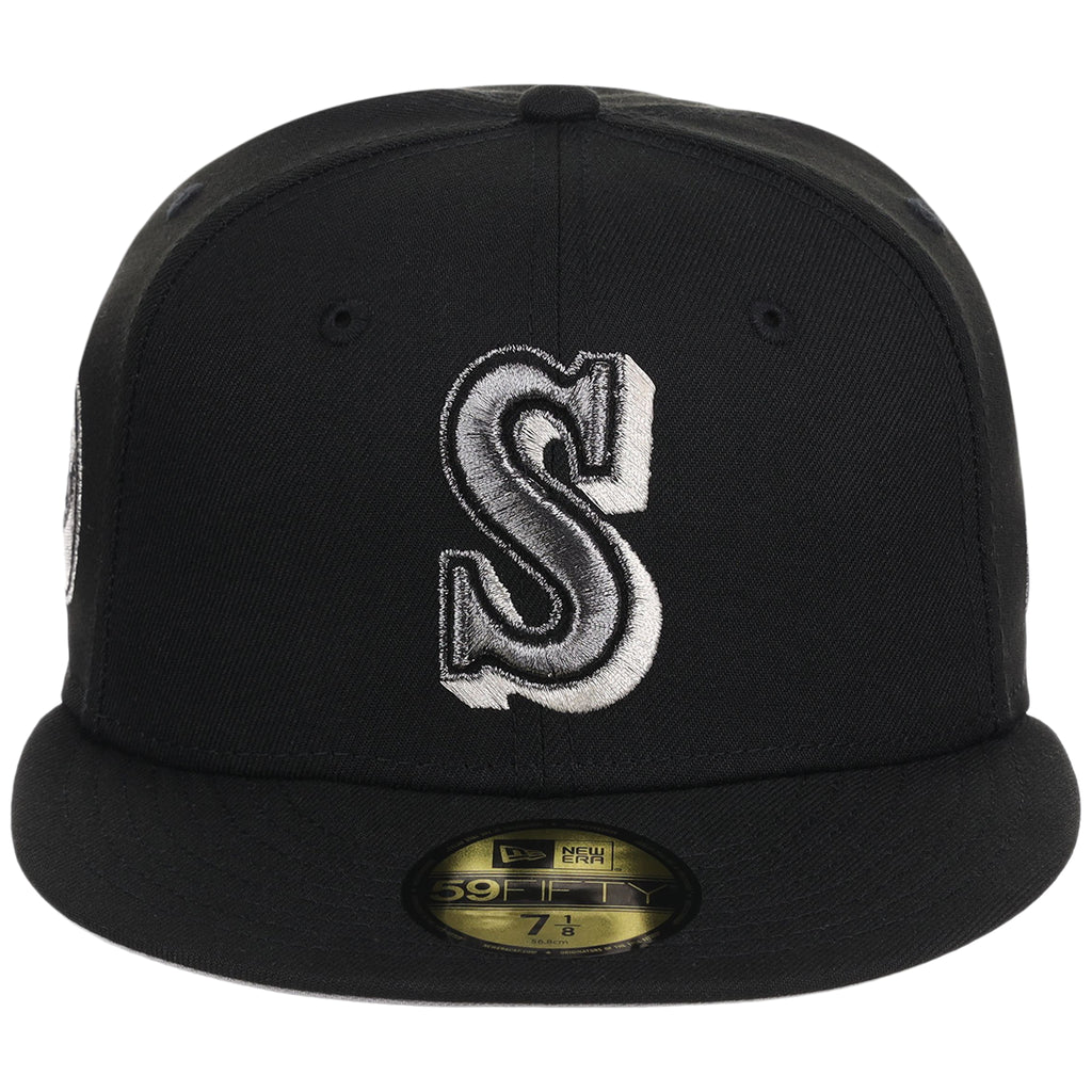 Seattle Mariners MLB Liquid Titanium New Era 59FIFTY