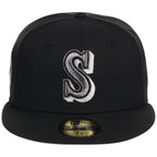 Seattle Mariners MLB Liquid Titanium New Era 59FIFTY