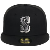 Seattle Mariners MLB Liquid Titanium New Era 59FIFTY