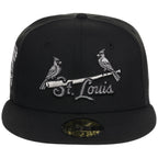 St. Louis Cardinals MLB Liquid Titanium New Era 59FIFTY