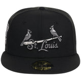 St. Louis Cardinals MLB Liquid Titanium New Era 59FIFTY