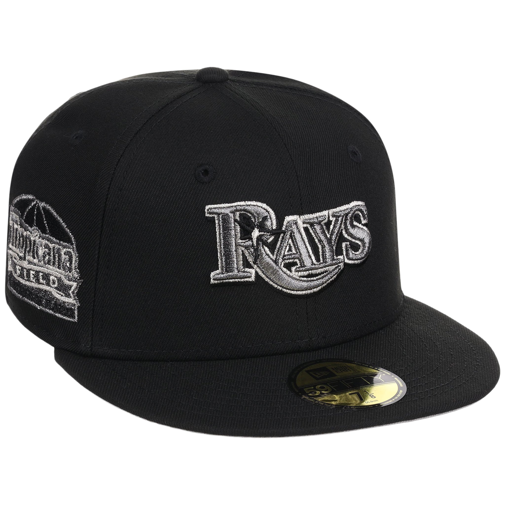 Tampa Bay Rays MLB Liquid Titanium New Era 59FIFTY