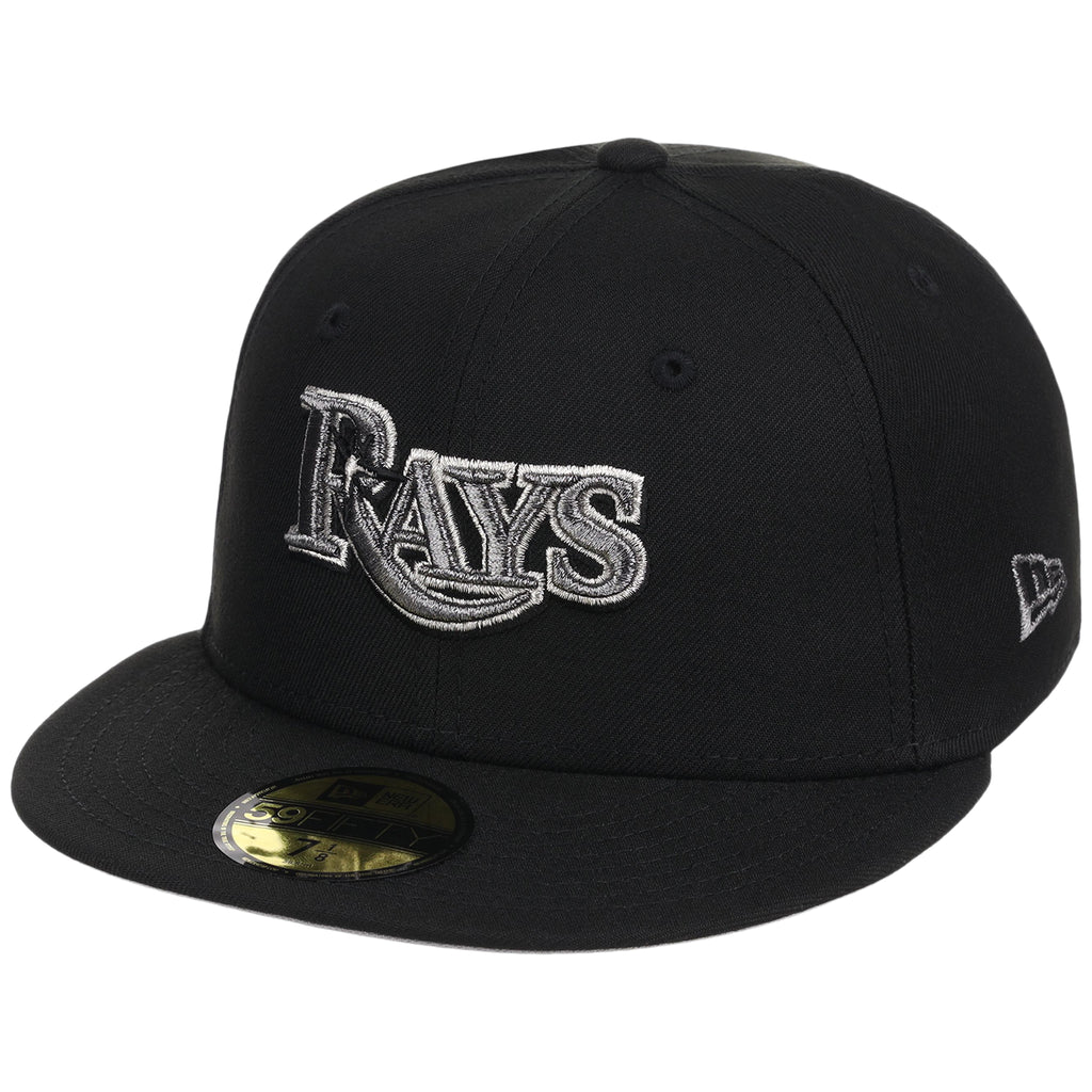 Tampa Bay Rays MLB Liquid Titanium New Era 59FIFTY