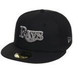 Tampa Bay Rays MLB Liquid Titanium New Era 59FIFTY
