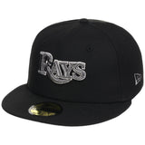 Tampa Bay Rays MLB Liquid Titanium New Era 59FIFTY