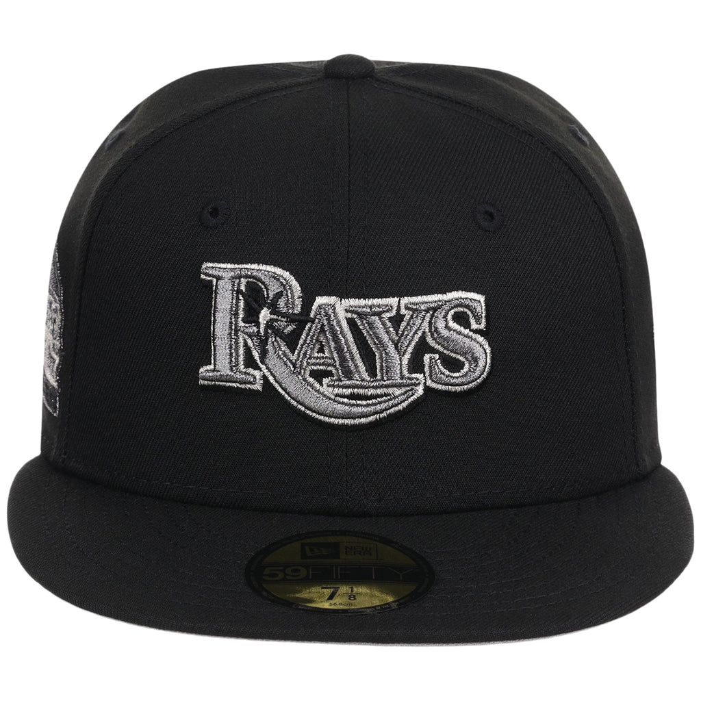 Tampa Bay Rays MLB Liquid Titanium New Era 59FIFTY