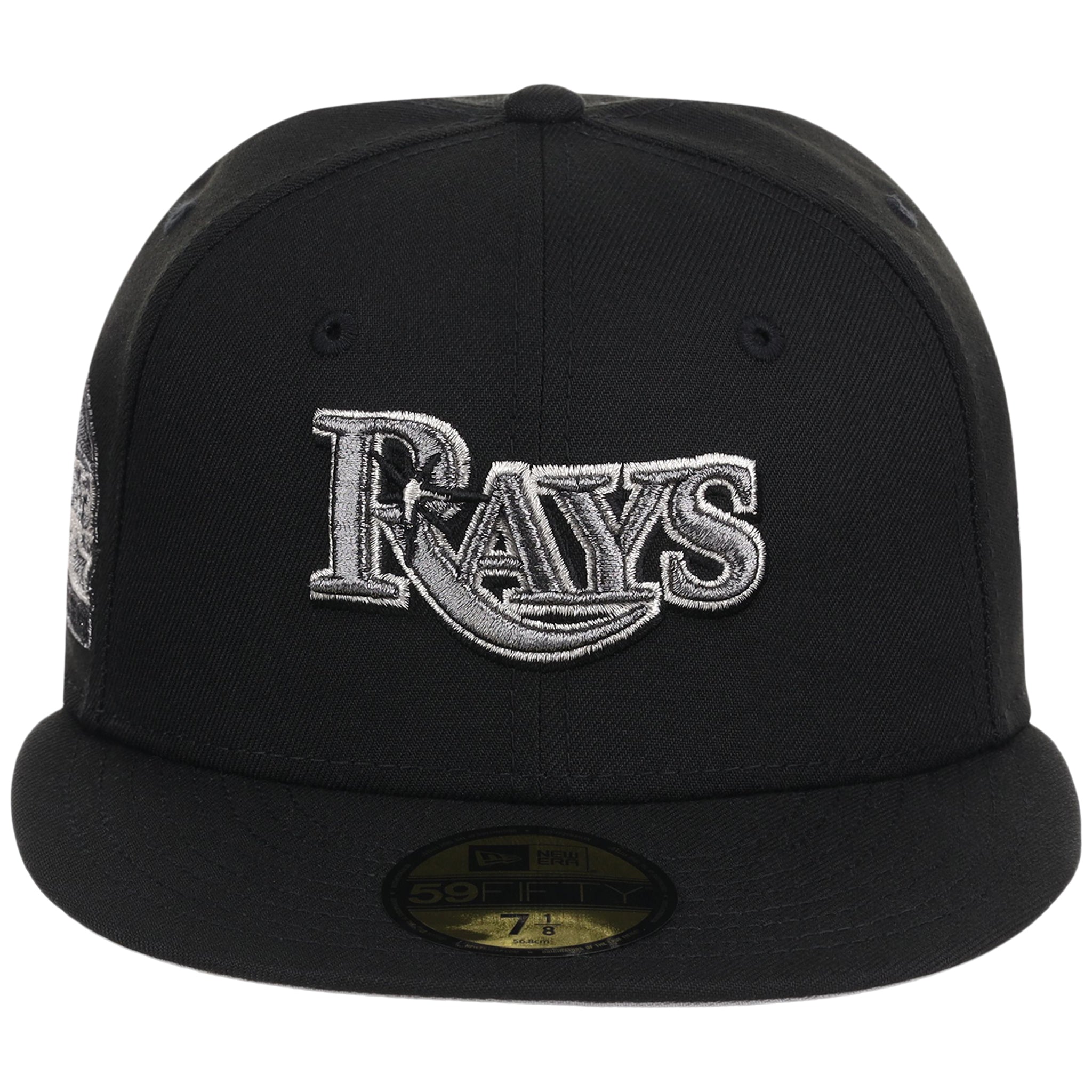 Tampa Bay Rays MLB Liquid Titanium New Era 59FIFTY