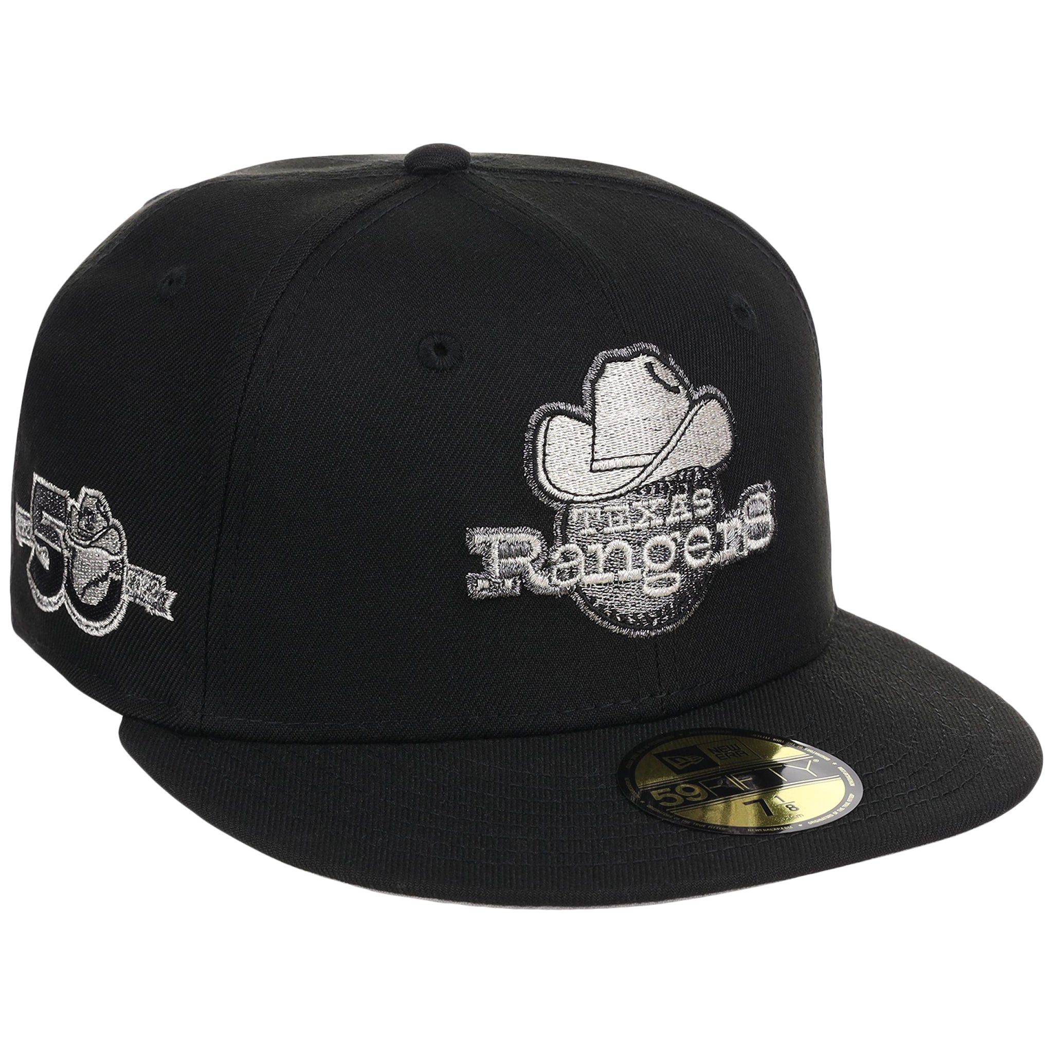 Texas Rangers MLB Liquid Titanium New Era 59FIFTY