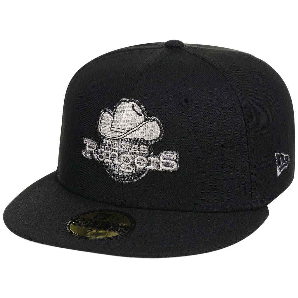 Texas Rangers MLB Liquid Titanium New Era 59FIFTY