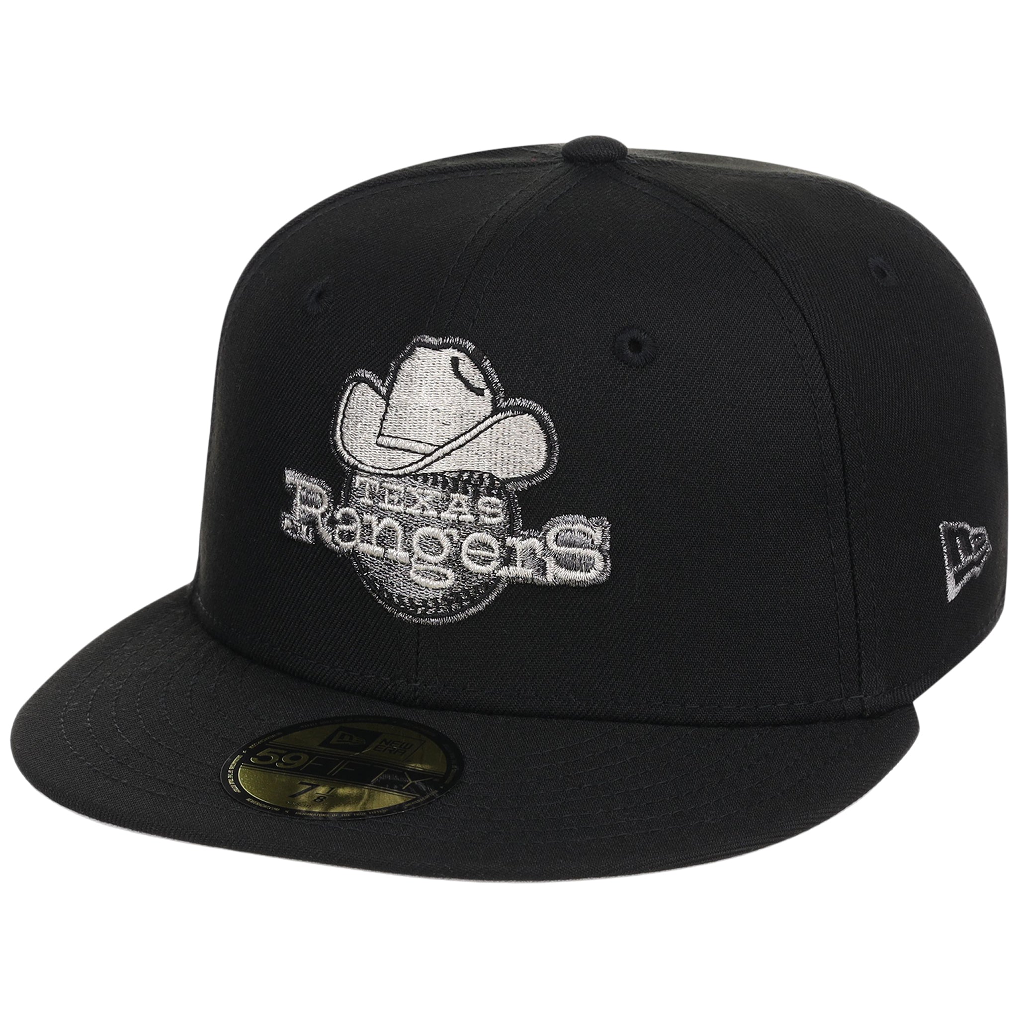 Texas Rangers MLB Liquid Titanium New Era 59FIFTY