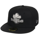 Texas Rangers MLB Liquid Titanium New Era 59FIFTY