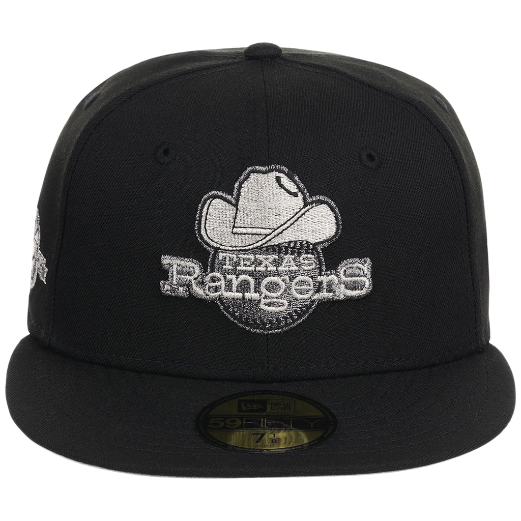 Texas Rangers MLB Liquid Titanium New Era 59FIFTY