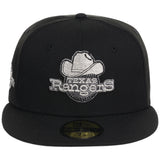Texas Rangers MLB Liquid Titanium New Era 59FIFTY