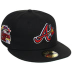 Atlanta Braves MLB Black Dome New Era 59FIFTY