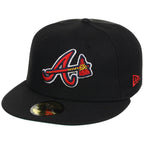 Atlanta Braves MLB Black Dome New Era 59FIFTY
