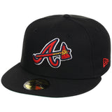 Atlanta Braves MLB Black Dome New Era 59FIFTY