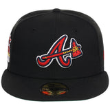 Atlanta Braves MLB Black Dome New Era 59FIFTY