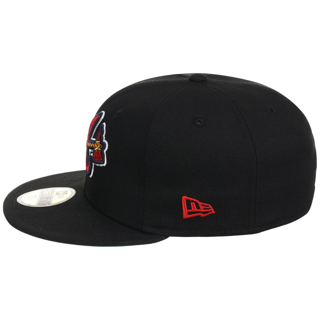 Atlanta Braves MLB Black Dome New Era 59FIFTY