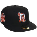Detroit Tigers MLB Black Dome New Era 59FIFTY